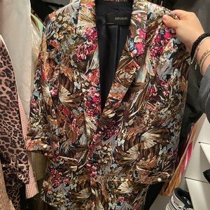 Floral Zara blazer